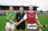 Gregory O'Kane captained Dunloy and Conor McCambridge captained Cushendall in the 99 final. Both will probably see action at some stage on Sunday