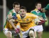 Antrim full-forward Mark Sweeney in action during his team's won over Offaly. 