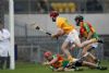 PJ O'Connell fires in Antrim's second-goal