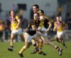 Antrim's Brian Neeson in action during Sunday's NFL Div 3 defeat by Wexford at Casement Park. 