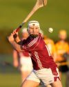 Eoin Laverty who scored 1-13 from placed balls in Cushendall's win over Ballycastle in the semi-final of the Antrim Minor Hurling Championship in Armoy. Pic by John McIlwaine