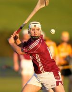 Eoin Laverty who scored 1-13 from placed balls in Cushendall's win over Ballycastle in the semi-final of the Antrim Minor Hurling Championship in Armoy. Pic by John McIlwaine