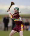 Gortnamona's Dessie McLean who hit some fines scores in his team's U21 quarter-final with Ballycastle. 