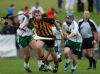 Ballycastle's Peter Dallat in action during his team's Antrim Senior Hurling Championship win over North Antrim