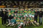 Creggan celebrate their win over Lamh Dhear in the final of the Under 21 Football Championship