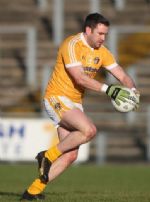 Michael Magill who scored two points in Antrim's narrow win over QUB
