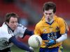 St Teresa's Robert Gallagher in action during his team's Ulster Junior Football final draw with Monaghan champions Emmyvale