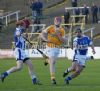 Conor McCann who had an outstanding debut for Antrim in Saturday night's win over Laois