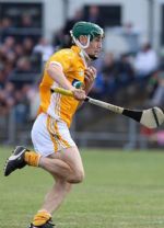 Paul Shiels who scored seven points in Antrim's Walsh Cup win over Laois