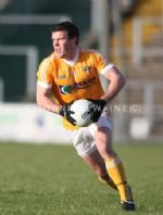 James Loughrey who scored two goals in Antrim's NFL Division 3 win over Cavan
