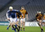 St Gall's Aodhan Gallagher breaks from midfield to score a point during Saturday night's All Ireland Intermediate Club Hurling final against Kilkenny and Leinster champions St Lachtain's, Freshford 