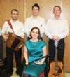 Aontroim Scor Sinsear Instrumental Music winners Pearses Belfast: Frank McCallan, Aodhan McCavana, Tomas ONeill and Mary McCallan