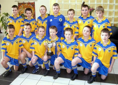 The successful Joe McCallin Cup winning team of 2006