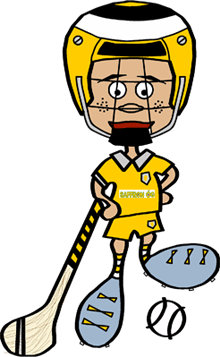 SETANTA - The Saffron Óg Hurling Mascot