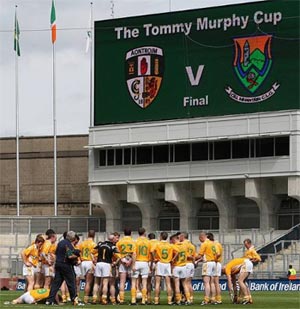 Antrim were defeated in extra time in the Tommy Murphy Cup Final in Croke Park.